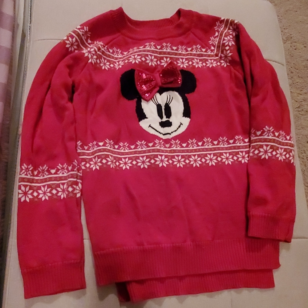Disney Minnie Mouse Christmas Sweater